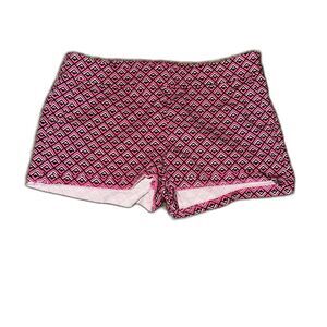 Size 2 Express 60s Style Y2K Pattern Shorts